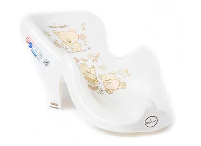 Obrázok produktu pre TEGA BABY Podložka do vane Teddy biela perleť