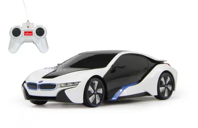 Productafbeelding van BMW i8, schaal 1:24, wit, 27MHz