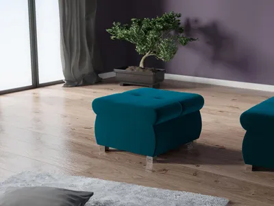 Obrázok produktu pre Taburetka ABEL 1 - smaragdová