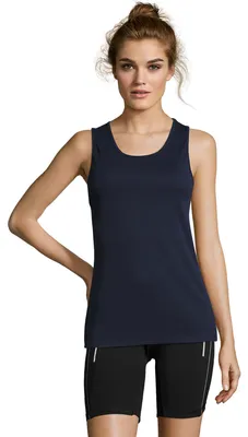 Immagine prodotto di SOLS - Top senza maniche "Sporty" da donna LT2554 (S) (blu scuro)
