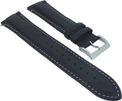 Produktbild von Casio Edifice Chrono Uhrenarmband 22mm Leder schwarz > EQB-501XBL-1AER