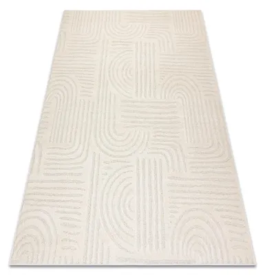 Obrázok produktu pre Koberec DUNE 2687 krémový – geometrický, líniový, štrukturálny béžový 280x370 cm