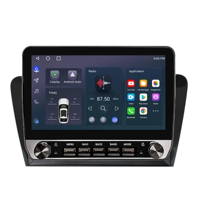 Obrázek produktu pro Android Radio 32GB pro Škoda Octavia III od 2013 Navi s tlačítky Carplay RDS WIFI Bluetooth DSP GPS