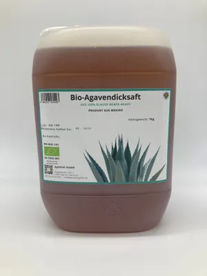 Produktbild von Agavendicksaft Amber im 7kg-Kanister, Biologische Qualität, Vegane Zuckeralternative