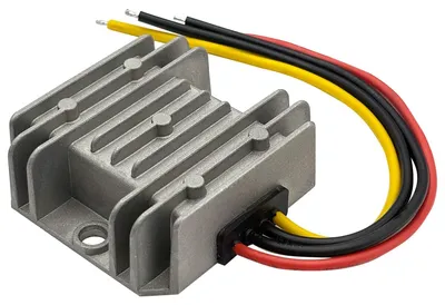 Produktbild von DC-DC-Spannungswandler 12V auf 24V - 480W - 20A - Aluminiumgehäuse - 58x63x21mm