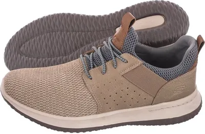 Produktbild von Skechers Schuhe Herren Turnschuhe Delson Camben braun 43 EU