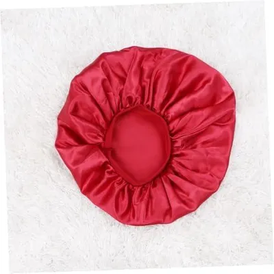 Produktbild von Seidene Schlafhaube für Damen, Chemotherapiehaube und Badehaube mit Gummizug, strapazierfähig und atmungsaktiv