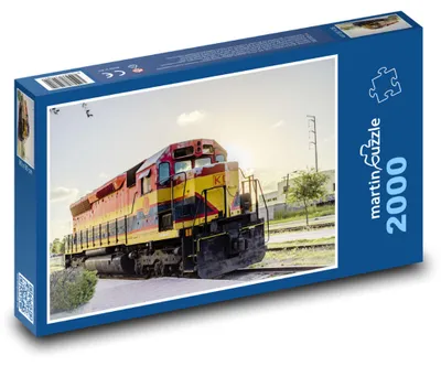 Obrázek produktu pro martinpuzzle - Puzzle 2000 - Vlak - lokomotiva