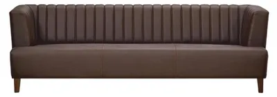 Immagine prodotto di divano di design a 3 posti rivestimento in pelle mobili per ufficio divani in tessuto
