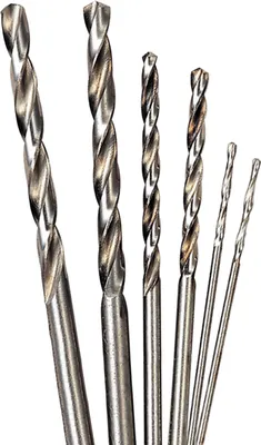 Produktbild von Rechtsschneidende Präzisions-Bohrer – 3er Set – aus HSS-Stahl – Ø 0,3 mm