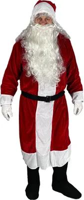 Produktbild von Premium Weihnachtsmann Mantel, 6-teilig, Größe:XL/XXL