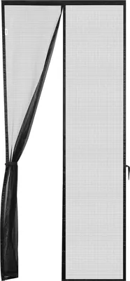 Produktbild von Schwarzes, atmungsaktives Vliesgitter - 100 x 220 cm