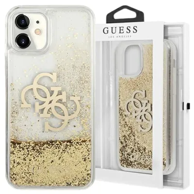 Obrázek produktu pro Guess Guhcn61Lg4Ggo Iphone 11 6,1" / Xr Zlato/Zlatý Pevný Obal 4G Big Liquid Glitter