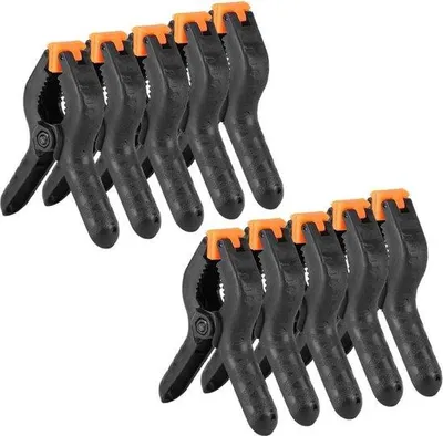 Produktbild von 4 Zoll Heavy Duty Nylon Klemmen Set für Holzbearbeitung Fotografie