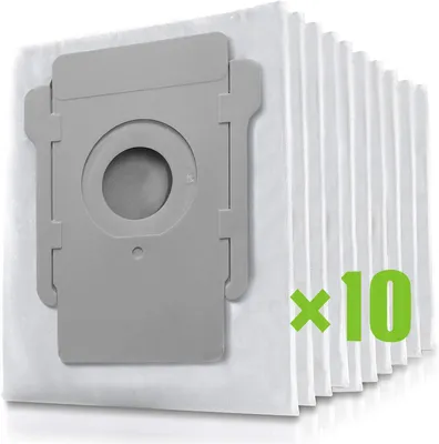 Produktbild von 10 Stück Irobot Roomba i7 Beutel, Ersatz-Staubsaugerbeutel für iRobot Roomba i7 i7+ / i7 Plus E5 E6 E7 S9 S9+ Staubsauger