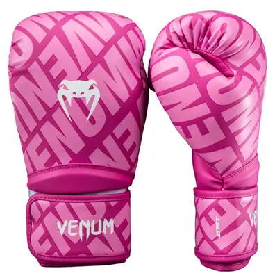Productafbeelding van Venum Contender 1.5 XT 3D bokshandschoenen - Roze-wit - 14 oz