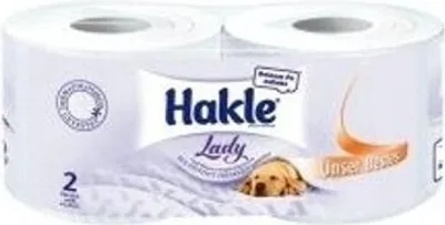 Immagine prodotto di Hakle Lady 4 veli, senza profumo e coloranti (2 rotoli da 150 fogli ciascuno)