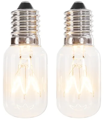 Kühlschranklampe 15W E14 warmweiß, 2er Pack, 90 Lumen