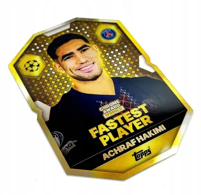 Produktbild von Match Attax 2025/26 Tcg Card No. Ca 8 Achraf Hakimi / Chrome Award Winner