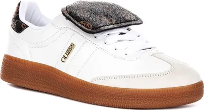 Produktbild von Guess Oleeza Sneaker in Weiß-Braun für Damen – Größe 3 (UK) – 36 (EU) – 5,5 (US) / Weiß-Braun