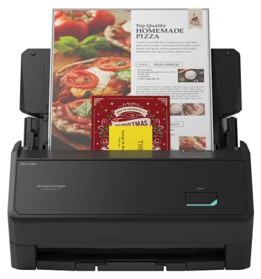 Produktbild von Ricoh ScanSnap iX2400, 216 x 316 mm, 600 x 600 DPI, 45 Seiten pro Minute, ADF-Scanner, Schwarz, Dual CIS