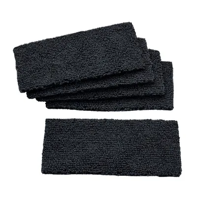 Produktbild von SIGEL BA121 Ersatzpads für Holz-Board-Eraser BA120 - 13 x 6 cm - 5 Stück - waschbar - entfernen schnell und trocken Tinte von Whiteboards und Glas-Magnettafeln