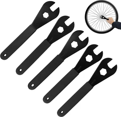 Produktbild von 5 Stück Konusschlüssel 13 14 15 16 17 mm Fahrrad Kegel