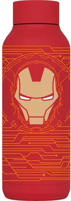 Zdjęcie produktu dla Termos Quokka Iron Man 510 ml czerwony Czerwony Jeden rozmiar