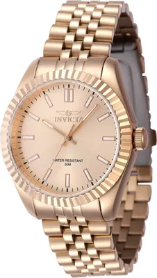 Obrázek produktu pro Invicta Specialty 47509 Dámské Hodinky - Quartz Hnutí - Nerezová Ocel se Růžovým Zlatým Ciferníkem - 36 mm