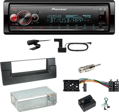 Produktbild von Pioneer MVH-S520DAB Bluetooth Digitalradio Einbauset für BMW 5er E39 bis 09/2000