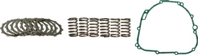 Immagine prodotto di Set frizione per Kawasaki ZXR 750 L, anni di produzione 1993-1995: dischi frizione, molle frizione e guarnizione del coperchio frizione di Pamoto - Nuovo