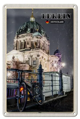 Produktbild von Blechschild Städte Berlin Deutschland Dom Architektur 20x30cm