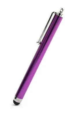 Zdjęcie produktu dla Aluminiowy rysik w kolorze fioletowym do tabletu, smartfona, laptopa
