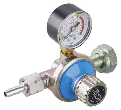 Obrázek produktu pro Levior Ventil redukční s manometrem P2 05-4 bar LPG (PB)