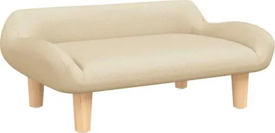 Obrázok produktu pre vidaXL Pelech pre psov Cream 70x40x24 cm Látka