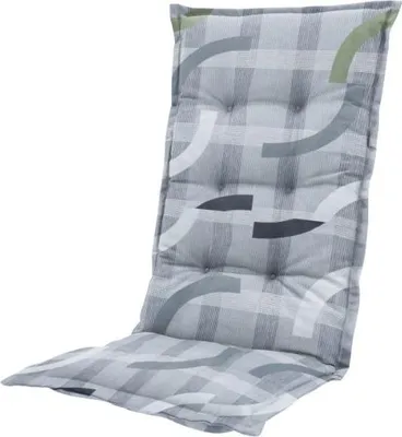 Produktbild von Madison Tuinstoelkussen hohe Rückenlehne 50x123 cm Tess in Salbeigrün, wetterfest und bequem