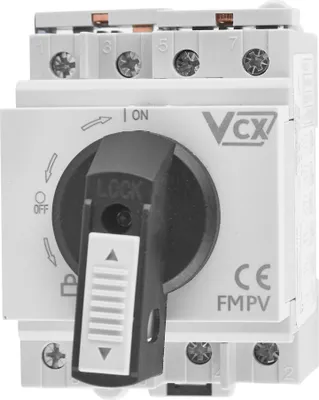 Produktbild von Auschalter DC 4-polig 1200V 32A Lasttrennschalter Hauptschalter