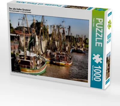 Produktbild von Calvendo Der alte Hafen Greetsiel 1000 Teile Puzzle quer 640x480mm, Roder Peter; 7360021