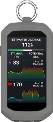 Produktbild von INF Garmin Edge 1050 Silikonhülle mit sicherem Sitz Dunkelgrau