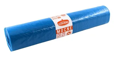 Zdjęcie produktu dla LDPE Worki na śmieci SIPEKO 120L 25szt. CZARNE