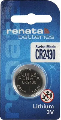 Produktbild von Renata 2430 Lithium Knopfzelle