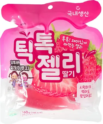 Produktbild von TCT Gelee Pudding Erdbeer Geschmack 160g