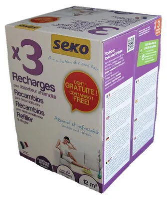 Image de Seko 3 Recharg 350g Dont 1grat Lavand - Seko
