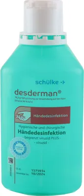 Zdjęcie produktu dla schülke REF44062 schülke desderman care Händedesinfektionsmittel 1,0 l