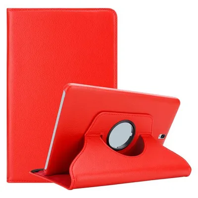 Immagine prodotto di Cadorabo custodia per Samsung Galaxy Tab S3 (9,7 pollici) custodia protettiva per tablet in rosso custodia protettiva custodia cover