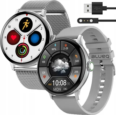 Zdjęcie produktu dla Smart Watch Luxury Dt2 Silver