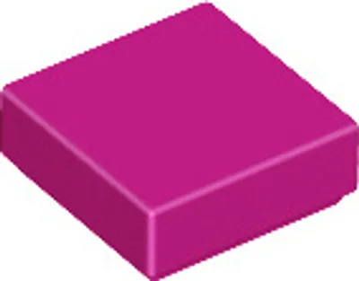 Image de 250 pièces LEGO, pièce c. 3070, violet (violet)