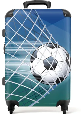 Productafbeelding van Ultralichte Reiskoffer met Voetbalthema