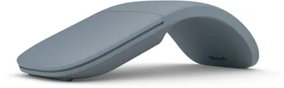 Image de Souris Microsoft Surface Arc, ambidextre, BlueTrack, Bluetooth, 1800 DPI, bleue