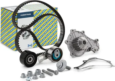 Produktbild von SNR KDP452.370 Zahnriemensatz + Wasserpumpe für FORD Fiesta Mk6 Schrägheck (JA8, JR8) FOCUS III Turnier Kuga Mk2 (DM2) Mondeo V Kombi (CF) FOCUS III